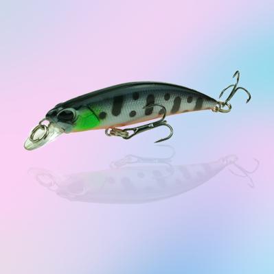 China Minnow Fishing Lure 68mm Minnow 4g Strong Sinking Sea Bass Fish Hard Bait Minnow 3D Lure Eye Fishing Lures MY-31/32/33/34/35/36/37/38/39/40 for sale