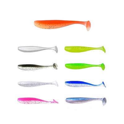 China Hot Selling Hard ABS Plastic Fishing Lures Baits Silicon Soft Rubber Fish Fishing Fly Head Jig Bait Soft Plastic Creature Bait for sale