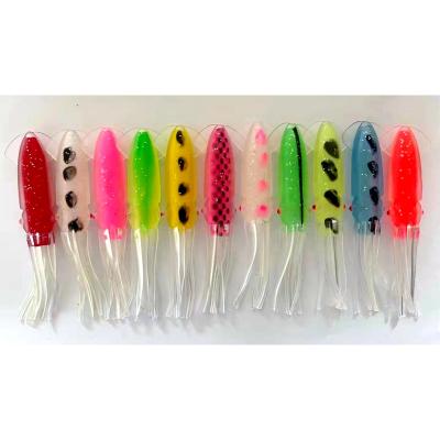 China Lifewlike OEM ODM Customized Artificial Plastic Soft Fishing Lures Squid Bait Miscellaneous / Customized for sale