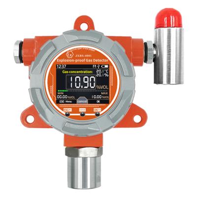 Китай Fixed Oxygen gas detector O2 gas leak detector O2 gas analyzer with alarm продается