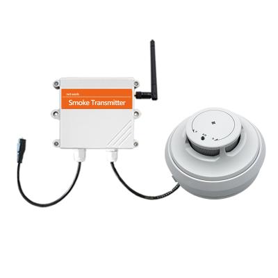 Cina NB/LoRa/4g wireless smoke detector fire alarm sensor for Household with cloud server in vendita