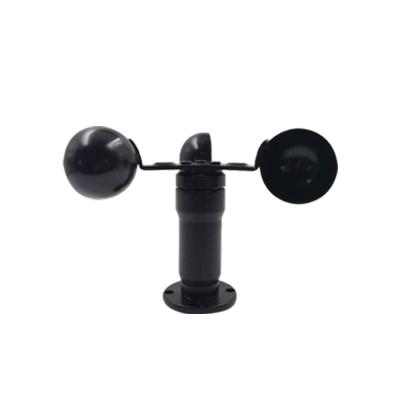 中国 wind speed sensor 360 surround meteorology three cup anemometer wind speed rs485 measurement 販売のため