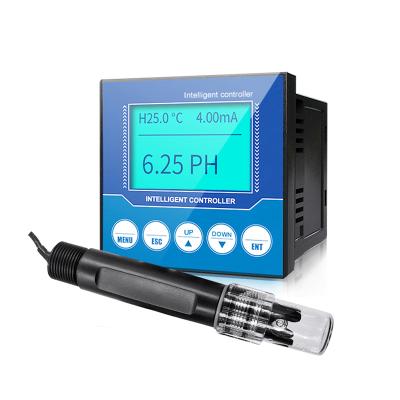 China Industrial RS485/4-20mA Online Water Quality PH/ORP Sensor Controller for sale