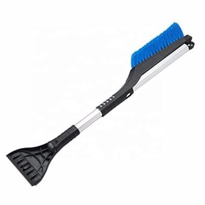 China Clean and Remove Snow Factory Direct Snow Removal Tools Snow Sweep Telescopic Scraper Snow Brush for Car for sale