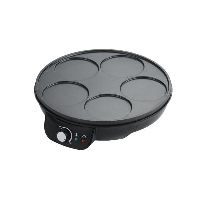 China Electric Commercial Nonstick Coating Household Pancake Maker With Adjustable Thermostat for sale