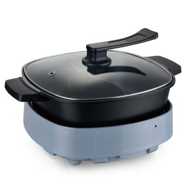 China Non-stick Coating Electric Skillet Professional Nonstick Coating Hot Pot for sale