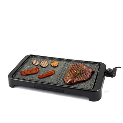 China Dishwasher Safe High Quality 2000W Electric Smokeless Grill With Marble Coating for sale