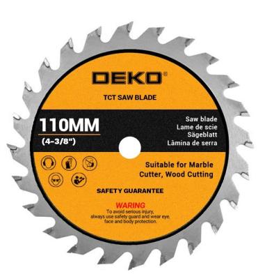 China DEKO DKH1701-115 TCT Saw Blade Diameter 115mm 40t Material (For Wood) For Wood Abrasive Stuff DKH1701-115 for sale