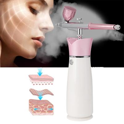 China Dye Removal High Pressure Oxygen Injector Spray Gun Mini Airbrush Machine USB Handheld Portable Skin Care Beauty for sale