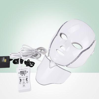 China Blood Vessels Removal High Level 3 Led Face Mask 7 Color Light Therapy Face Neck Phototherapy Facial Led Mask for sale