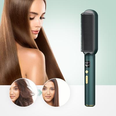 China Best-selling Outdoor Hair Straightener Styling Comb Electric Straight Hair Straight Hair Comb for sale