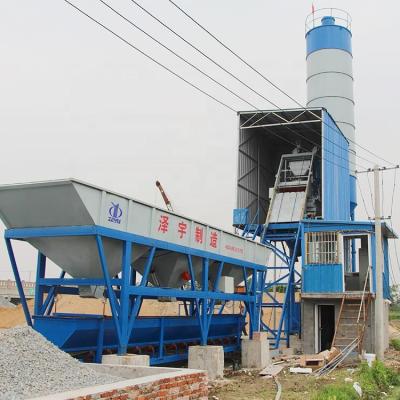 China Building Material Shops HZS25 Concrete Mixing Plant Small Capacity Concrete Batching Plant 25m3/h With js500 Concrete Mixer for sale