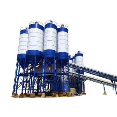 China Construction Material Stores HZS 120 Series 120m3/h Belt Conveyor Stationary Ready Mixed Concrete Batching Plant for sale