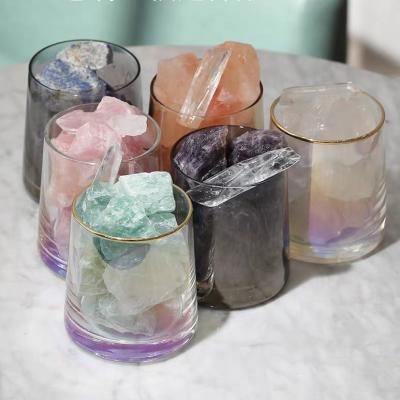 China Home Aromatherapy Crystal Scented Essential Oil Diffusion Lingering Stone No Fire Scents Furniture Decoration Wedding Gift Box for sale