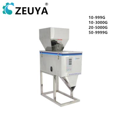 China Food MINI Vibration Automatic Racking, weighing and filling machine 10-999G, 10-3000G, 20-5000G, 50-9999G for sale