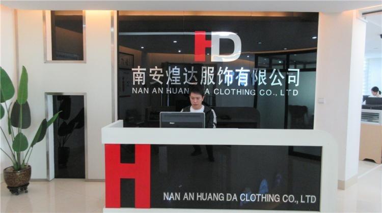 Verified China supplier - Fujian Nan' An Huangda Clothing Co., Ltd.