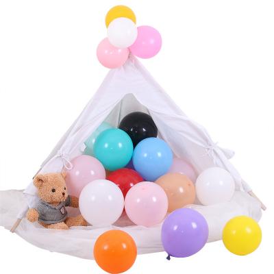 China High quality standard color festival decoration 10inch 2.3g metallic latex balloons for party decorations for sale