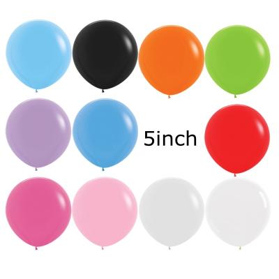 China High quality standard color festival decoration 5inch 1.2g metallic latex balloons for party decorations for sale