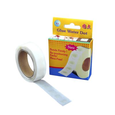 China Super Sticky Seamless Dot Double Sided Glue Sticker Dot Glue Balloon Transparent Roll for Wedding Birthday Party Supplies for sale