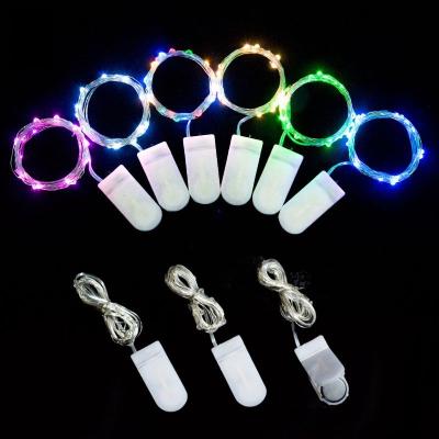 China Cake Decorative Christmas Flower Lamp Festival Decoration Fairy Led Box Fairy Led Button Cells String Lantern Coke String Lantern Star Lamp for sale