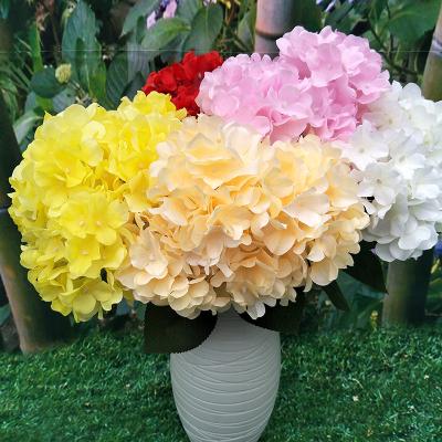 China Latest Lasting Hot Selling Artificial Hydrangea 6branchs Artificial Flower Wedding Flower Bouquet for sale