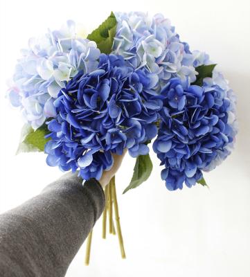 China Wedding/Wholesale 8 Color Simple Decoration Hydrangea High Quality French Style Home Artificial Hydrangea for sale