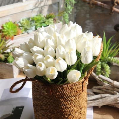 China Wedding/home /party Top Quality35cm Latex Tulip Hot Sale Simulation Flower Real Rouch Tulip Artificial Flower Manual Decoration for sale