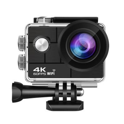 China About 24MP Best Price 4K 60fps action camera wifi helmet cam waterproof EIS sports camera with remote control for sale