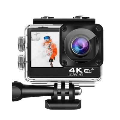 China 2 Touch 4k Dual Axis Action Camera 60 fps 6 Axis EIS 4k Wifi Camera Sports Recording Function for sale