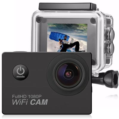 China About 12MP Cheapest 1080P action camera wifi sport cam waterproof 30M for ebay for sale