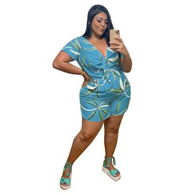 China V-Neckline QUICK DRY Bright Sexy Printing Casual Dress Style Holiday Two Piece Set for sale