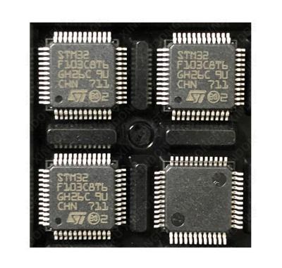 China New standard original STM32F103C8T6 LQFP - 48 c8t6 single chip micro controller 103 spot for sale