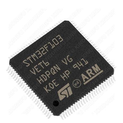 China Standard Spot STM32F103VET6 LQFP - Microcomputer 100 Single-chip 32-bit Master Chip Home Furniture Micro Controller for sale