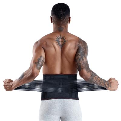 China Fitness Men Sports Exercise Adjustable Waist Trimmer Belt, Fitness Workout Stomach Belt Slimming Waist Trimmer for sale