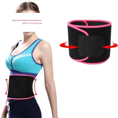 China Fitness Equipment Application Fitness Sports Neoprene Slimming Belt Weight Loss Sweat Bands Waist Trimmers For Running for sale