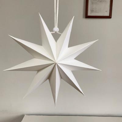 China Europe Best Selling Lucky Paper Star Lanterns Decoration for Christmas Party Wedding Decoration for sale