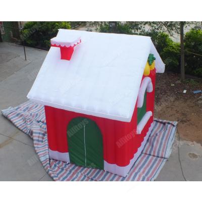 China Hot Selling Oxford Christmas Small Inflatable House For Kid for sale