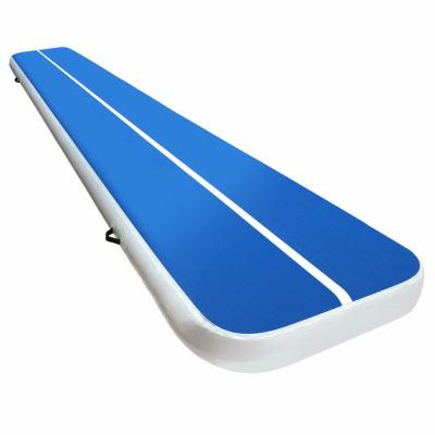 China DWF+0.9mmpvc Air Floor Tumbling Mat 4m/5m/6m/8m/10m/12m/15m Inflatable Airtrack Inflatable Tumble Gymnastics Track for sale