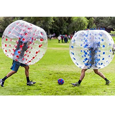 China Hot Selling Inflatable Adult PVC Body Zorb Ball Bumper Suit Bubble Soccer Inflatable Soccer Ball for sale