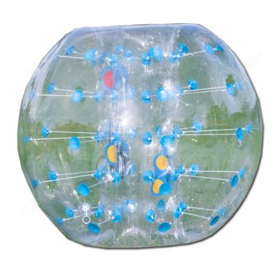 China Adult TPU Inflatable Soccer Bubble Ball Boblefotball TPU Big Bumper Ball for sale