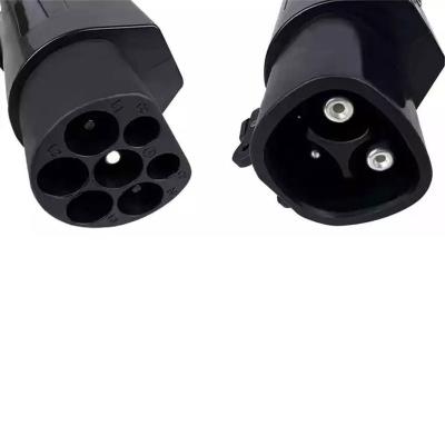 China ABS China Manufactures American Standard Tesla NACS Charging Gun Adapter for New Energy Vehicles J1772 Charging Cnverter for sale