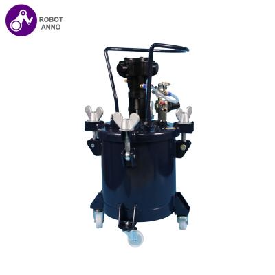 China Pneumatic Sanding Barrel , Automatic Spray Paint Mixing Air Agitating Pressure Tank for sale