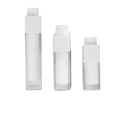 China Shira Customized Lotion Plastic Bottle Eco-friendly With White Secret Cream Airless Pump Bottle for sale