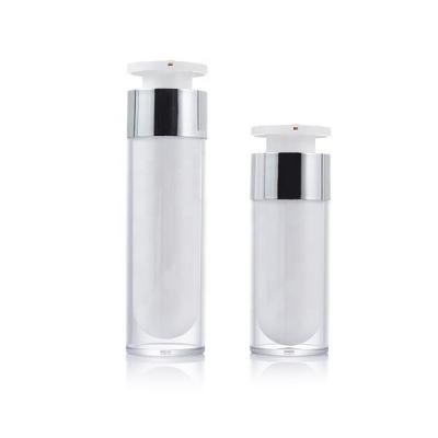 China Shira Wholesale 30ml Cosmetic Airless Bottle With Airless Pump Plastic Lotion Bottle Eco-Friendly for sale