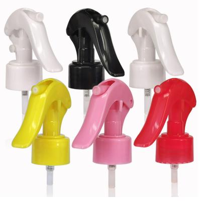 China Shira Wholesale Mini Foam Sprayer Non Refillable Nozzle For Plastic Colored Spray Bottles for sale