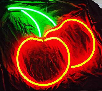 China Buildings Colors Signage Led Wholesale New Made In China Cherry Bomb Neon Sign for sale