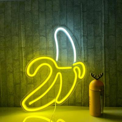 China event & Custom Party China Banana Letters Advertising Letter Acrylic Neon Sign Led 3d for sale