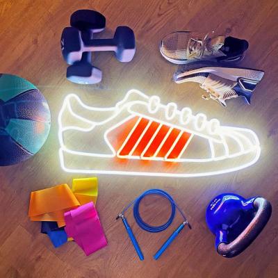 China Wedding Shop Shoe Sports Sneaker Wall Customs Lead Neon Lights Sign Logo Shoe Led Neon Sign Sneaker Advertising for sale