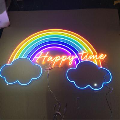 China All can use Custom Customized Business Acrylic Neon Sign 3D Logo Panel LED Nail Fashion Salon Advertising Light Custom Art for sale