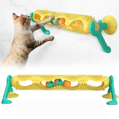 China New Style Hot Puzzle Pet Supplies Stored Toy Track Ball Pets Cat Smart Interactive Toy for sale